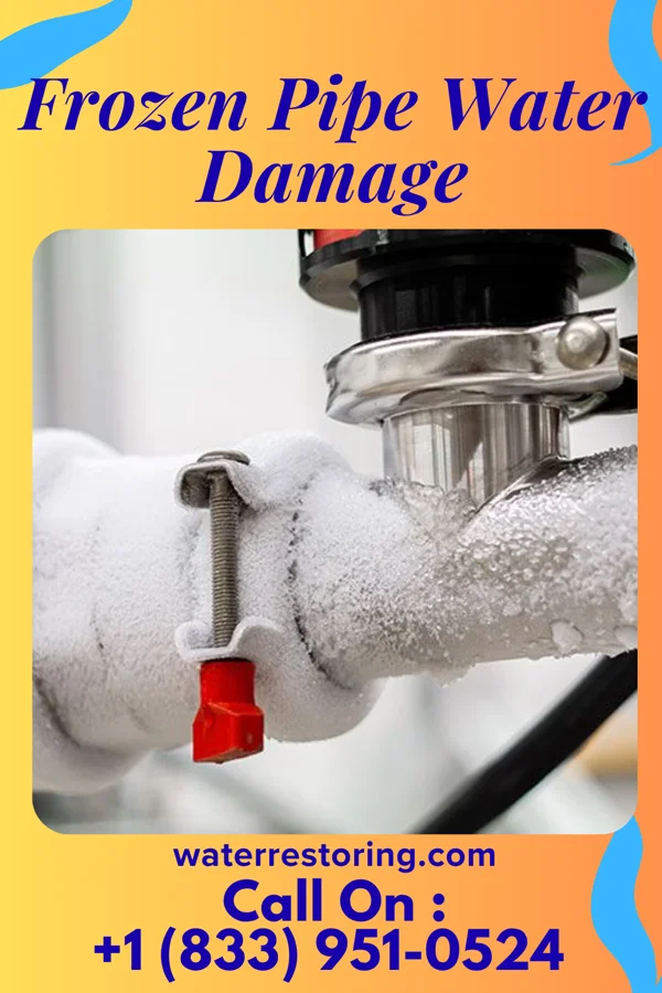 Frozen Pipe Water Damage in Picture Rocks, PA